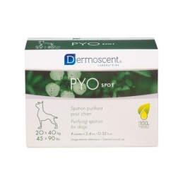 Dermoscent pyospot perros 4 pipetas 0.6ml