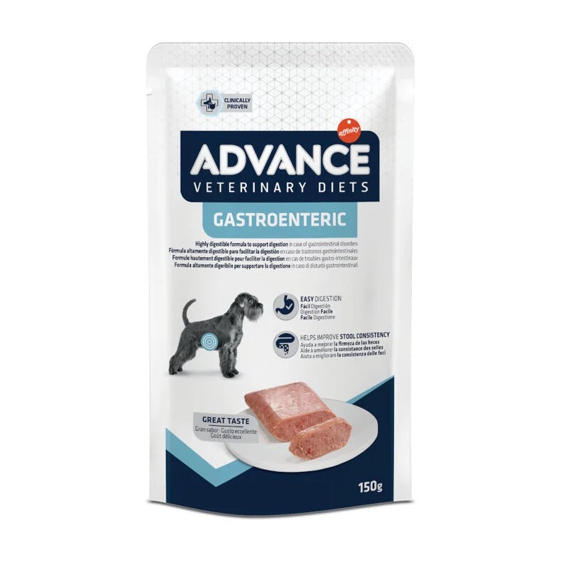 ADVANCE VET CANINE GASTROENTERIC POUCH 150GR