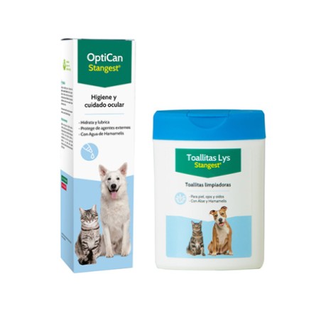 Optican Limpiador de ojos + Toallitas Lys 40 uds