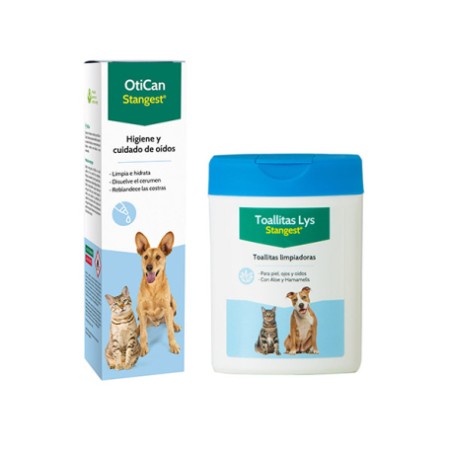 Otican Limpiador Oidos + Toallitas Lys 40 uds
