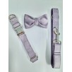 Collar con correa y pajarita