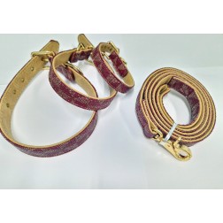 Collar Shu cuero.