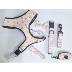 Pack WanderWoof arnés , correa , pañuelo , collar , lazo para perro