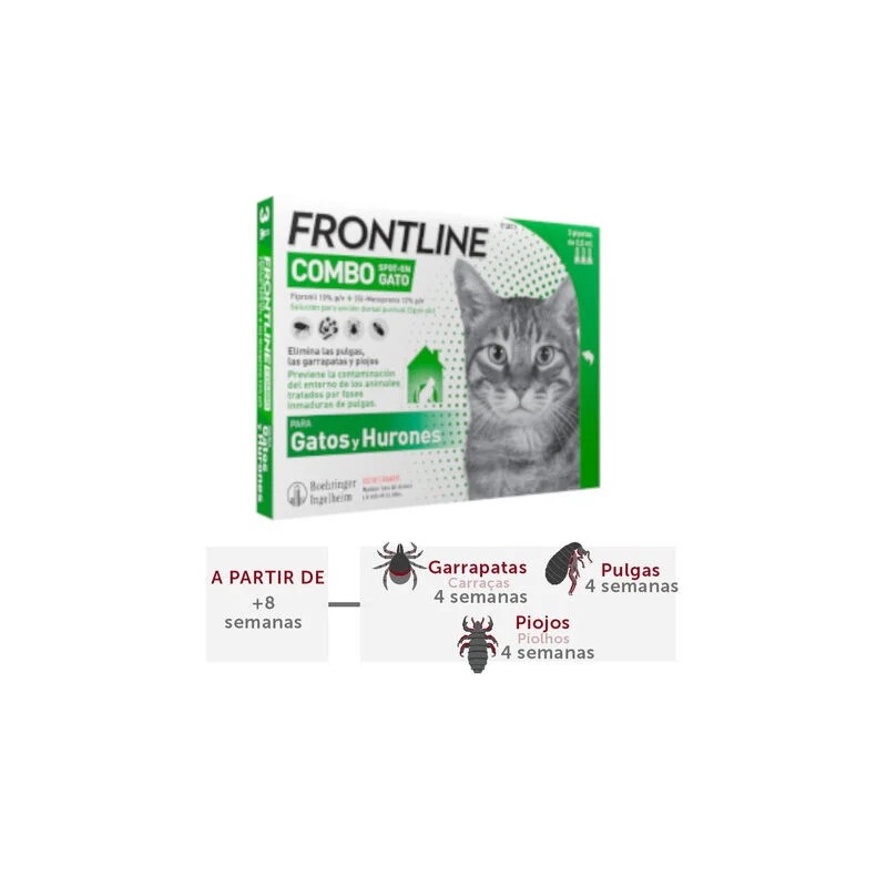 Frontline Combo Gato y Hurón