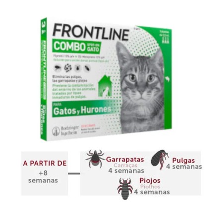 Frontline Combo Gato y Hurón