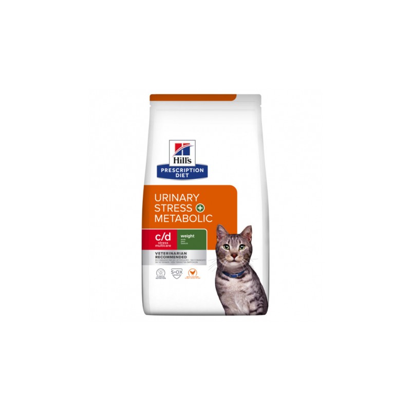 PD GATO C/D URINARY STRESS + METABOLIC