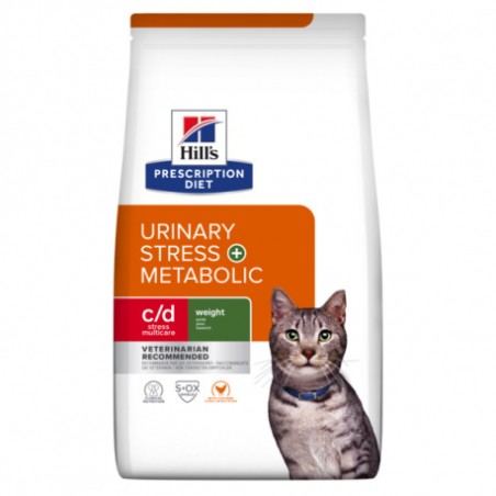 PD GATO C/D URINARY STRESS + METABOLIC