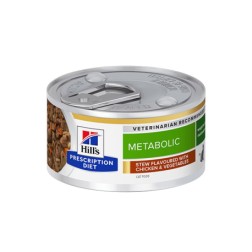 PD FELINE METABOLIC ESTOFADO POLLO X 82G