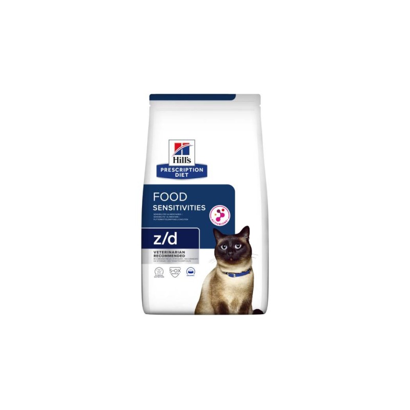 PD FELINE Z/D FOOD SENSITIVITIES