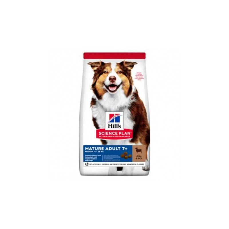 SP CANINE MATURE 7+ MEDIUM CORDERO&ARROZ