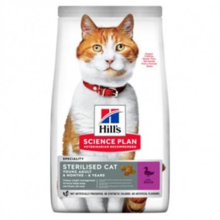 SP FELINE STERILIZED YOUNG PATO 1,5KG