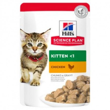 BOLSITAS SP KITTEN POLLO X 85G