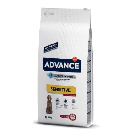 ADVANCE CANINE ADULT SENSIT. CORDERO ARROZ 12 KG