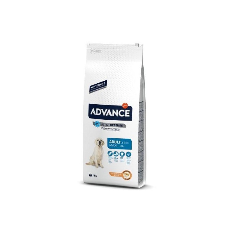 ADVANCE CANINE ADULT MAX POLLO ARROZ 18KG