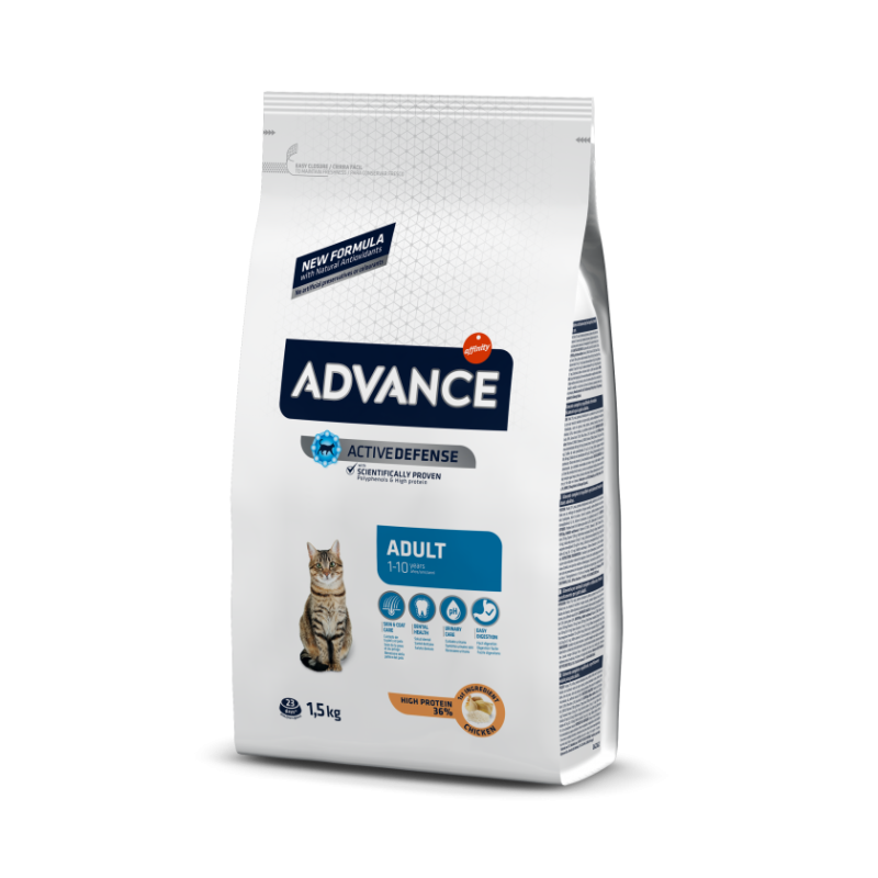ADVANCE FELINE ADULT POLLO ARROZ 10KG