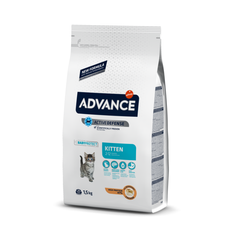 ADVANCE FELINE KITTEN POLLO ARROZ 10KG