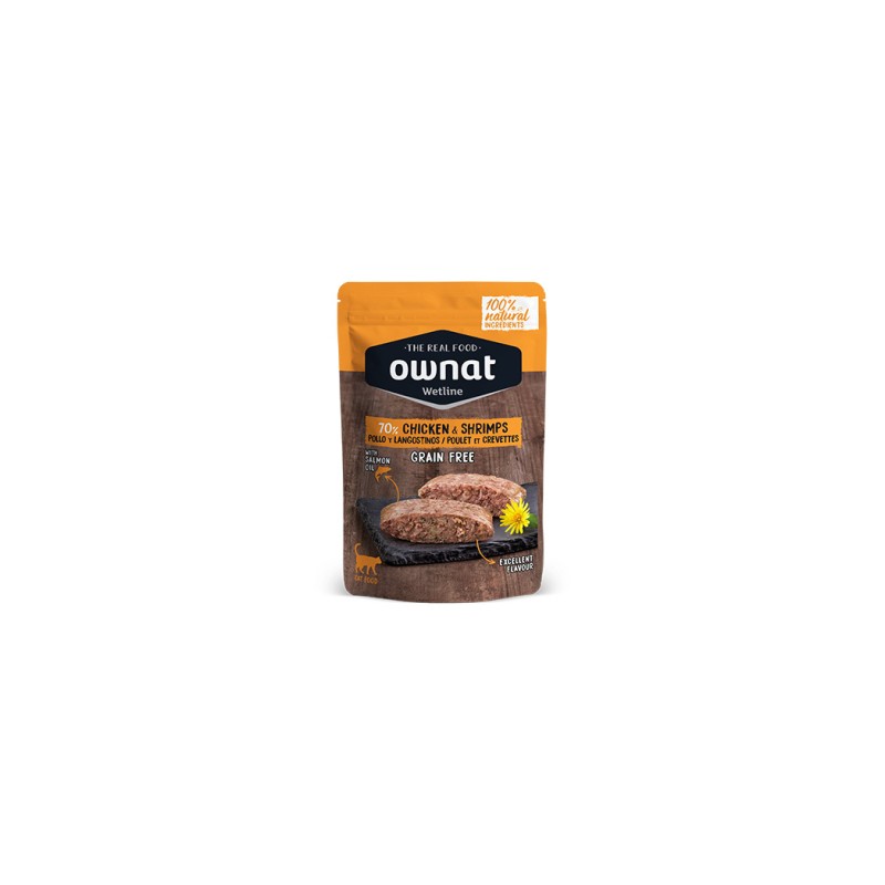 Ownat Wetline Pollo y Gambas