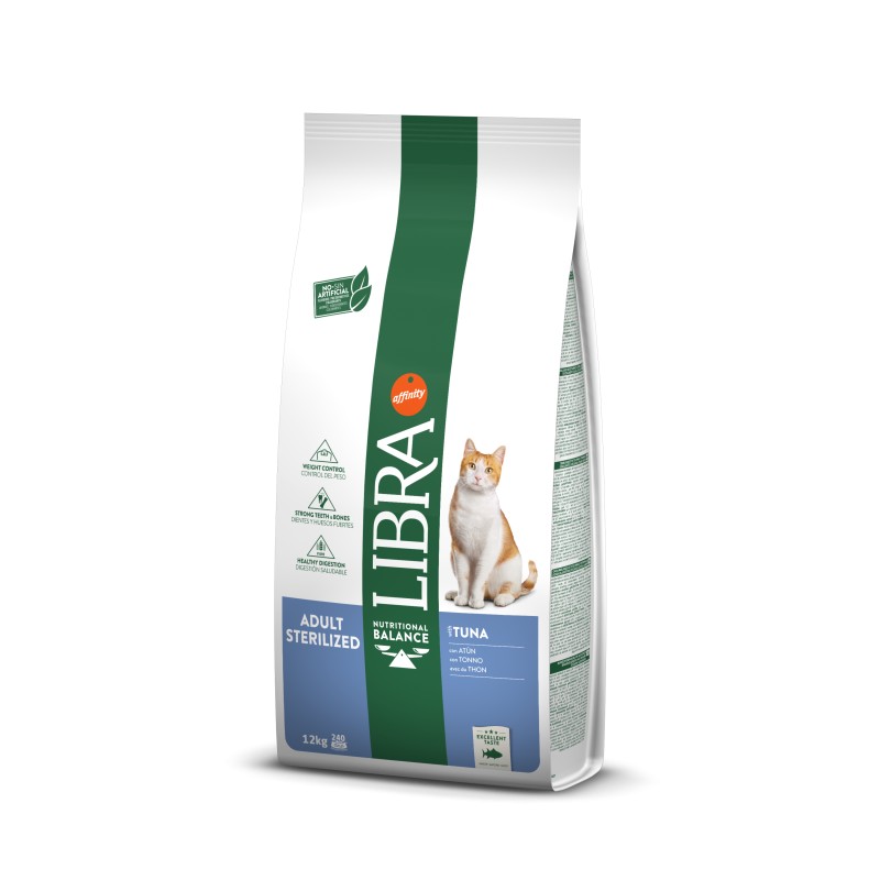 LIBRA FELINE STERILISED ATUN 12KG