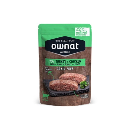 Ownat Wetline Pavo y Pollo (CAT) 85g
