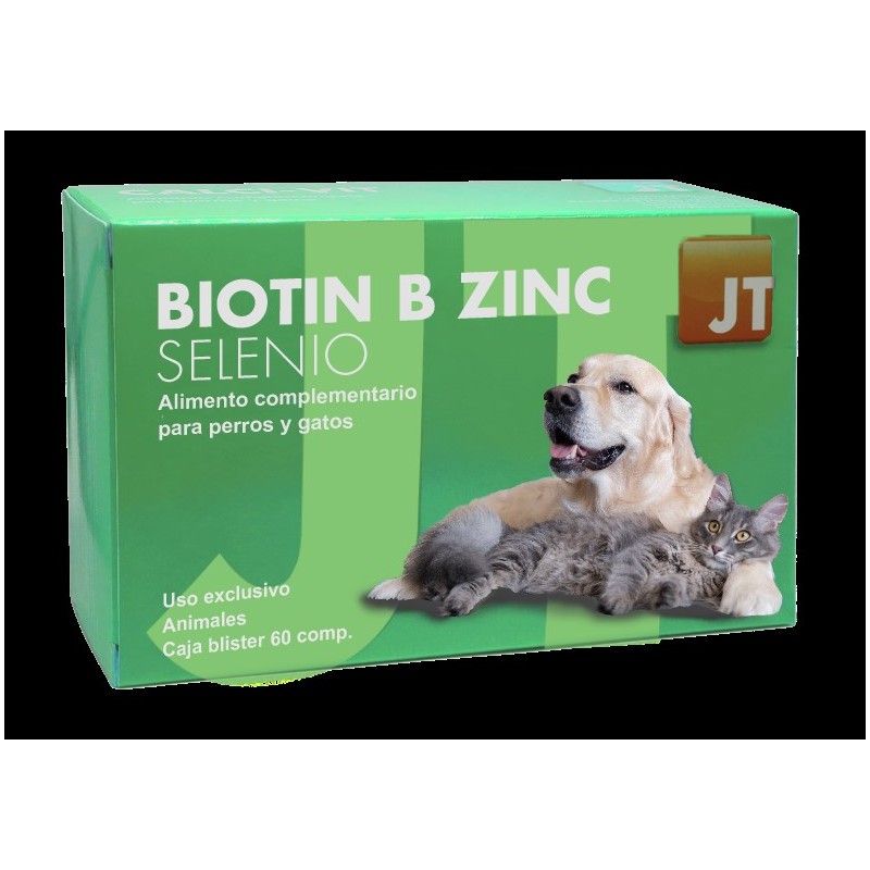 JT BIOTIN B ZINC SELENIO 60CPD