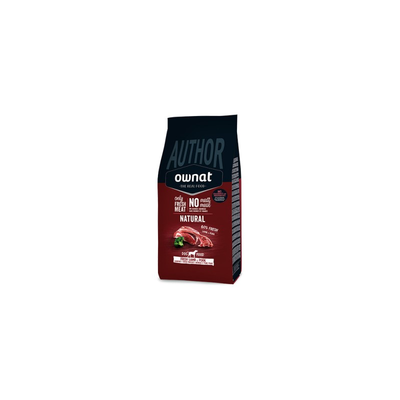 OWNAT PERRO AUTHOR FRESH LAMB & PORK 10KG