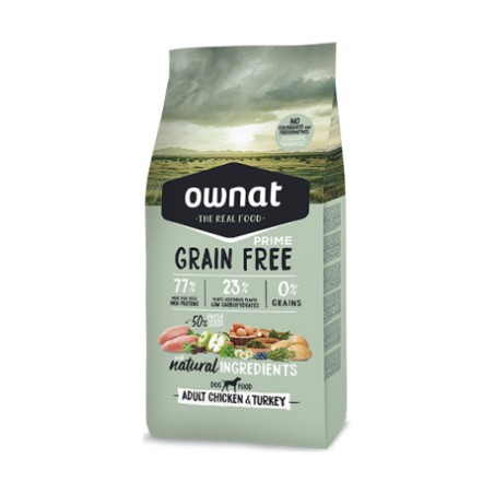 OWNAT PERRO GF PRIME ADULT CHICK & TURKEY