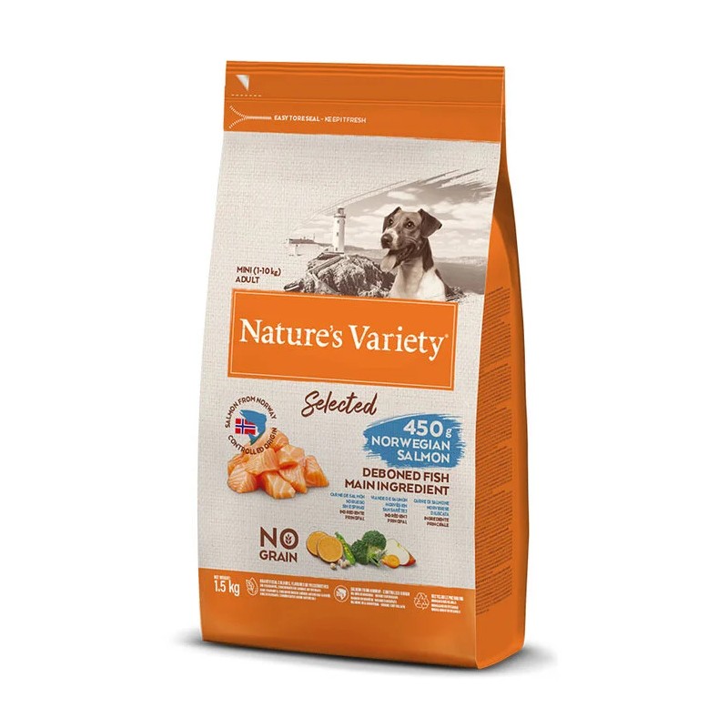 Nature’s Variety ORIGINAL No Grain MINI Adult SALMON